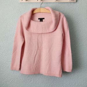 Apostrophe angora and wool blend sweater